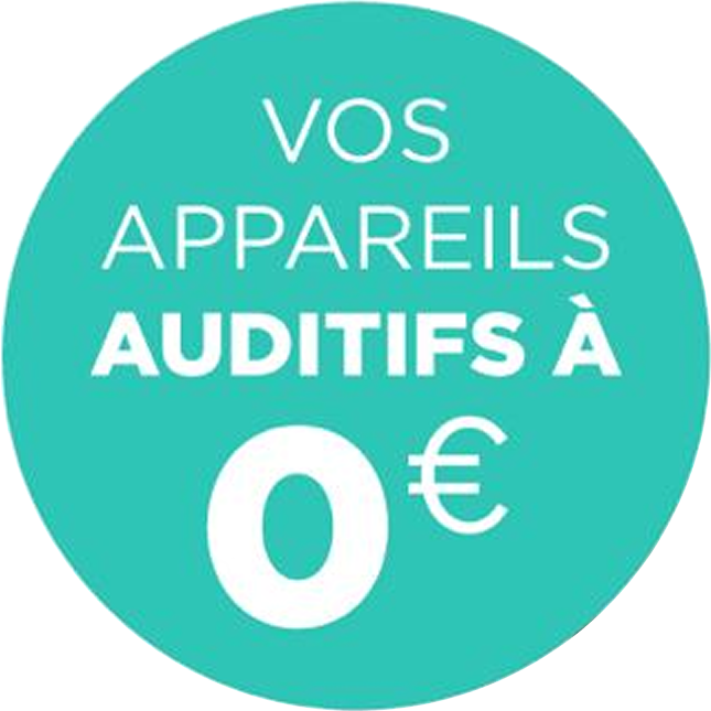 Vos appareils auditifs. à 0€ de reste à charge